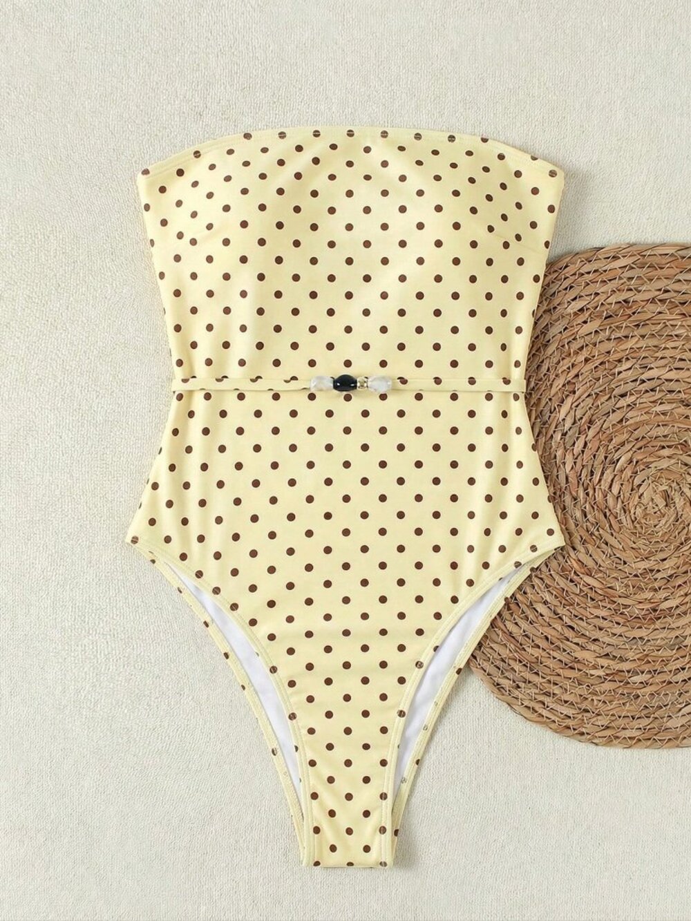 Multicolor Casual Women's Strapless Bikini - Picture 3 of 5